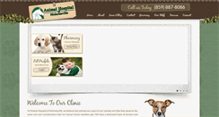 Desktop Screenshot of animalhospitalnicholasville.com